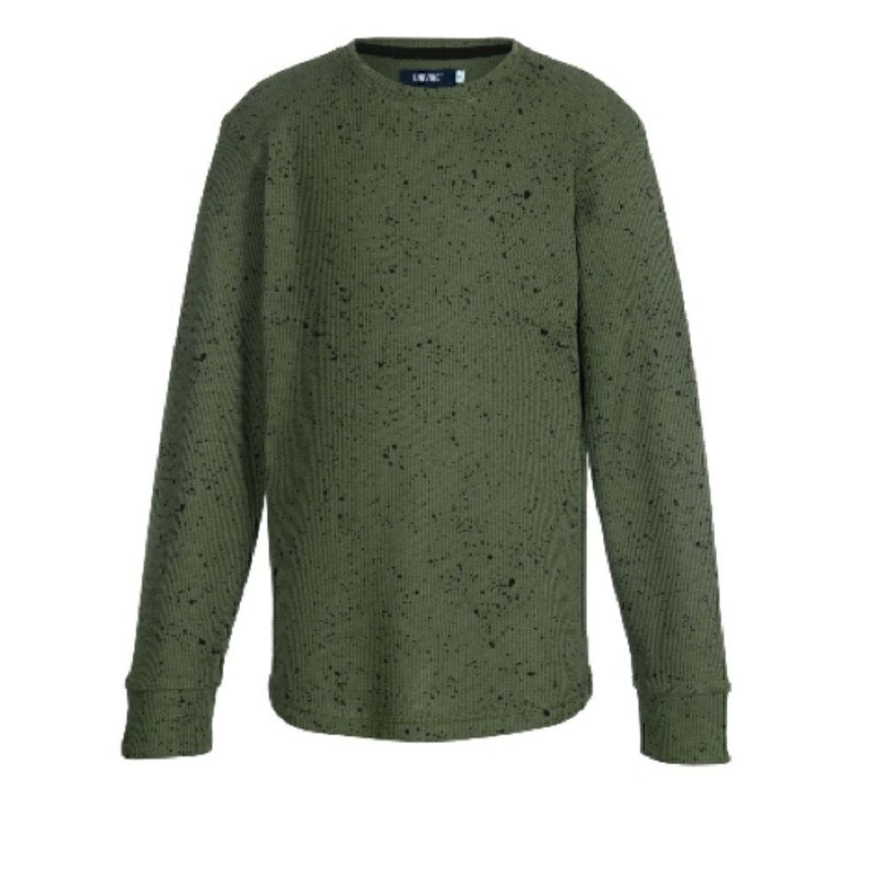 UNIVIBE Big Boys Rogen Thermal T-shirt green shirt M